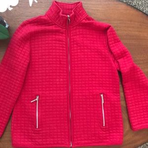 Karen Scott Red Jacket Medium